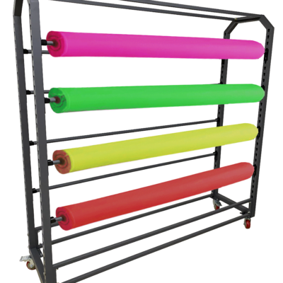 GZH-Double-sided fabric display rack-BL01