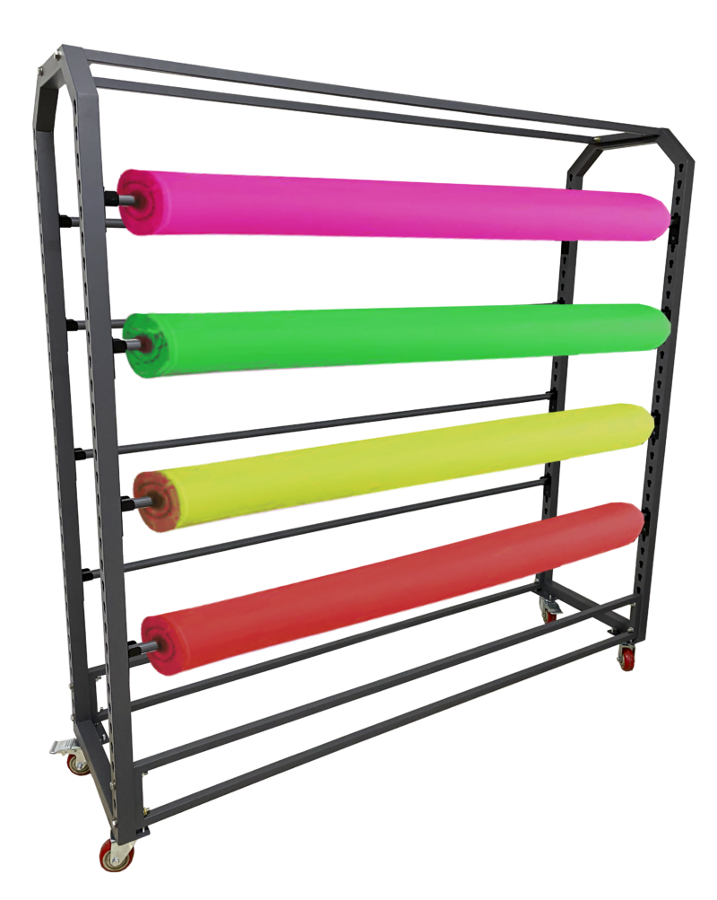 GZH-Double-sided fabric display rack-BL01