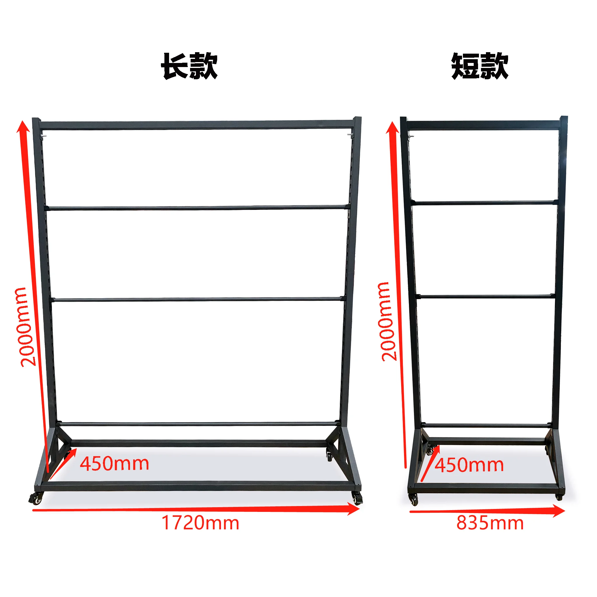 GZH-Single-sided fabric display stand-BL002
