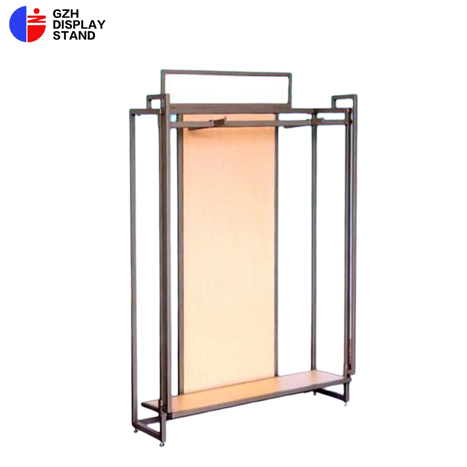 -GZH-340Y Acrylic & metal clothes display stand
