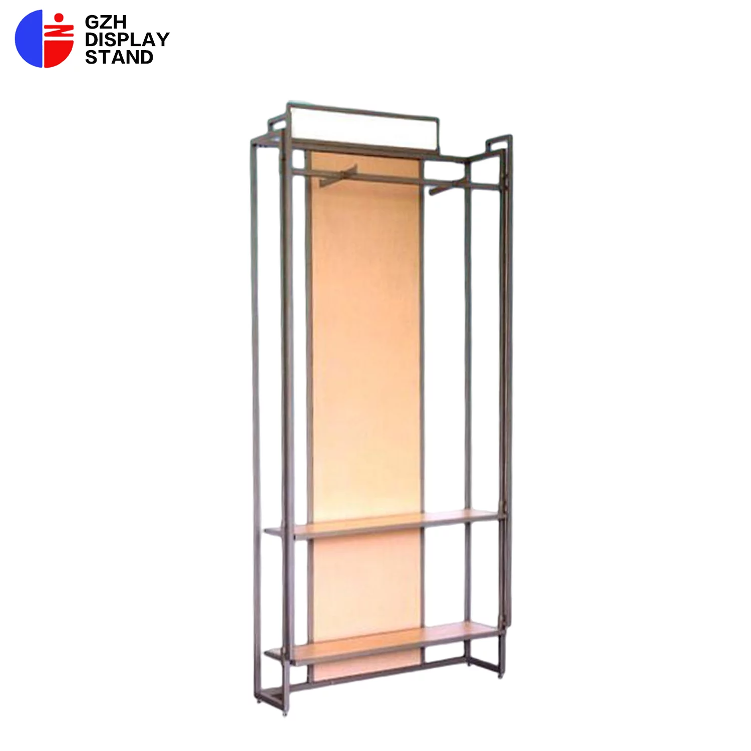-GZH-340Y Acrylic & metal clothes display stand