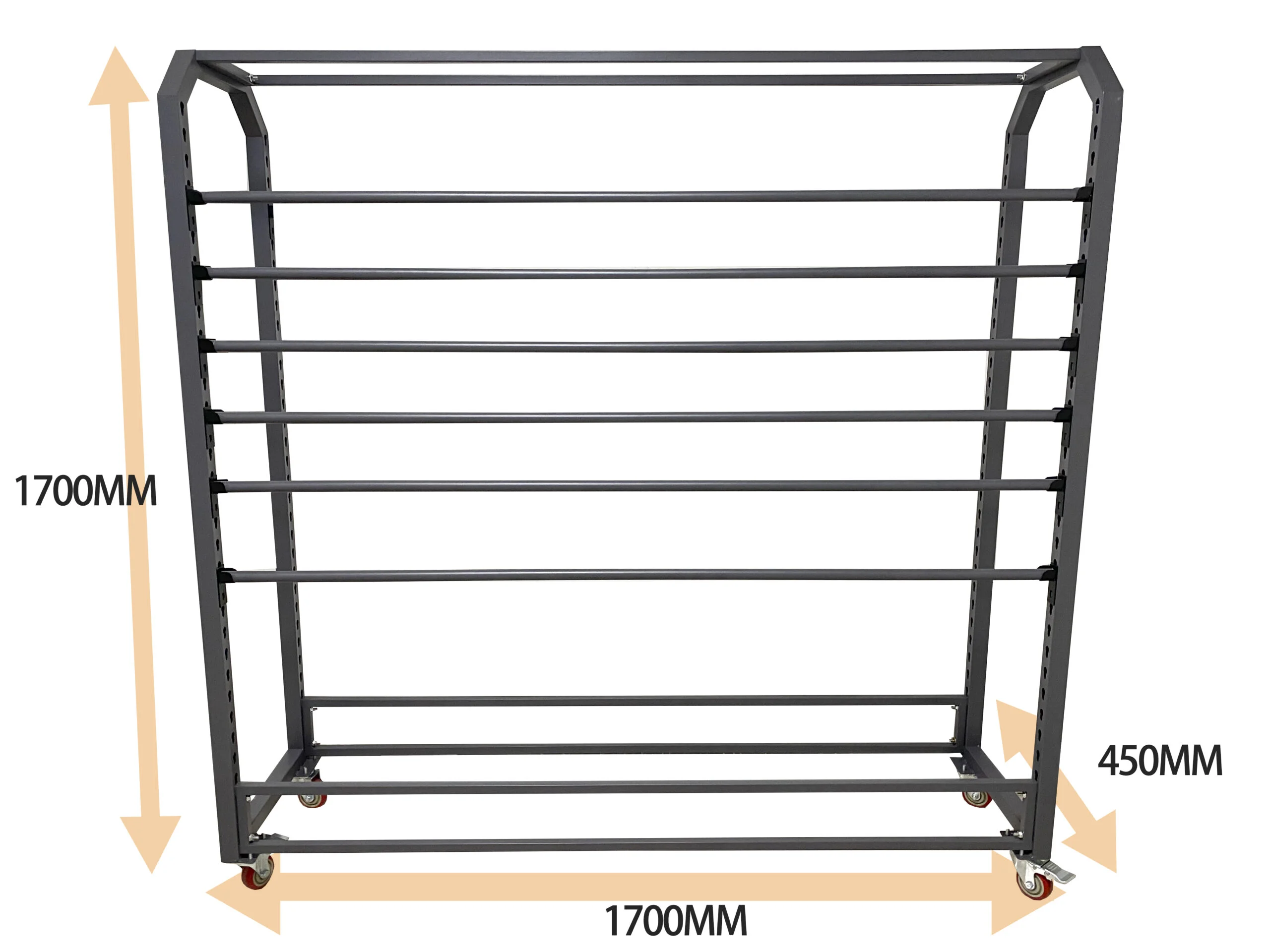 GZH-Double-sided fabric display stand-BL01